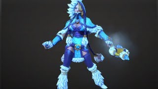 Dota 2 Store - Winter Snowdrop Set - Crystal Maiden