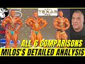 【Texas Pro TOP3】All 6 Comparisons Milos's detailed analysis
