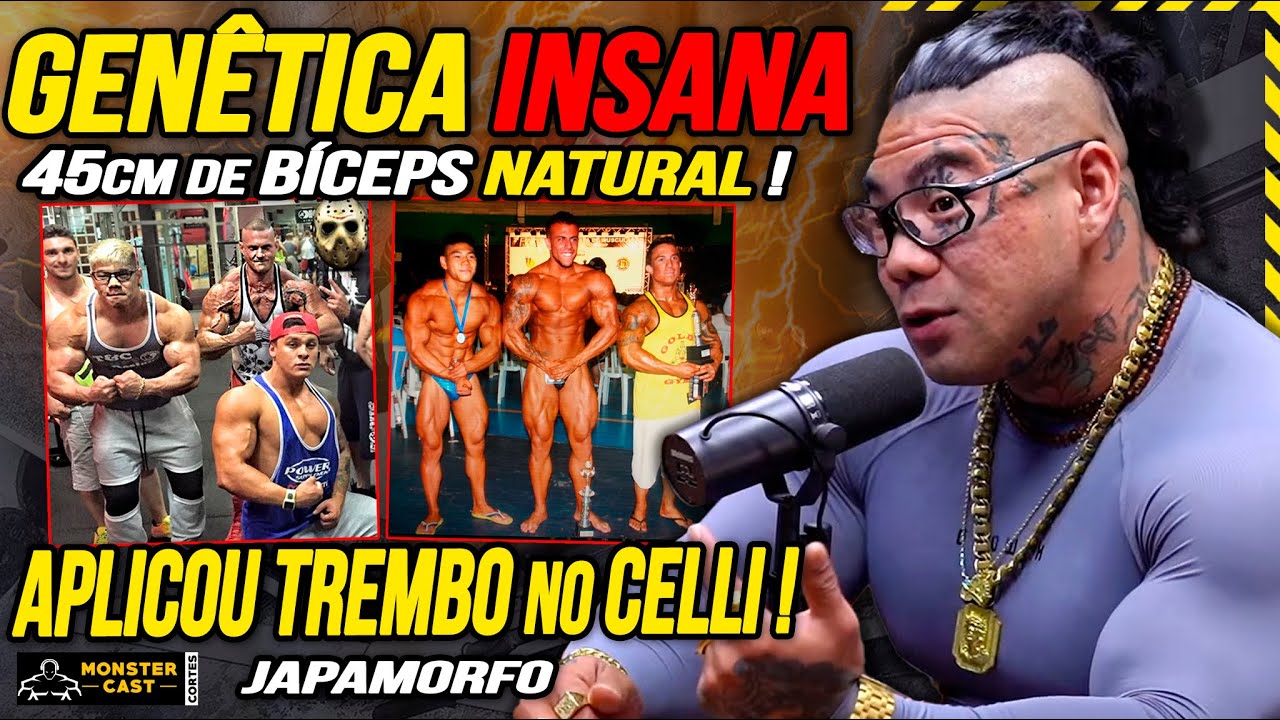 EVOLUÇÃO NATURAL INSANA E HISTORIA OLDSCHOOL COM THIAGO CELLI ! | JAPAMORFO