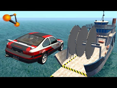 Cars vs Giant Pit – Trains vs Potholes – Cars vs Deep Water – BeamNG.Drive