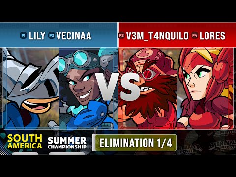 Lily & Vecinaa VS V3M_T4NQUIL0 & Lores - Elimination 1/4 - SA - Summer Championship 2022 - Doubles