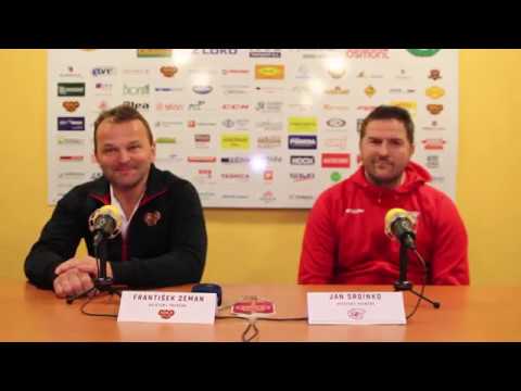 Chance Liga 18/19: Dukla - Slavia 3:0, trenéři