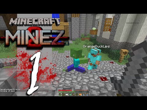 Let's Play MineZ 2 - EP01 - Duck Lips