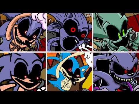 FNF Execution but everytime it's Sonic.EXE turn a Different Skin Mod is used - Friday Night Funkin'