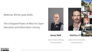Webinar #4: The Untapped Power of Wikis for Open Education and Information Literacy