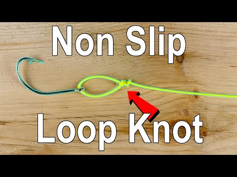 FREE Movement Fishing Knot You Need To Know NON SLIP LOOP KNOT