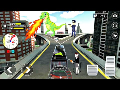 Euro coach bus city extreme driver - Bus driving passenger game - android & ios game
