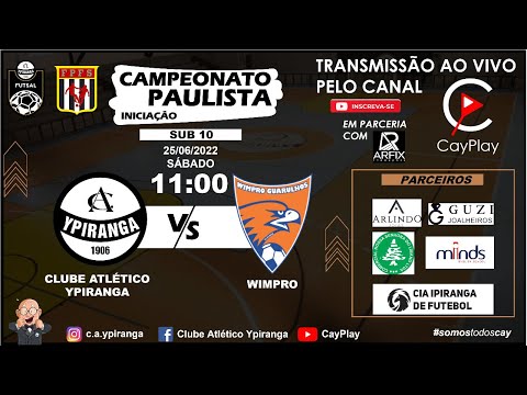 YPIRANGA X WIMPRO - FUTSAL SUB 10