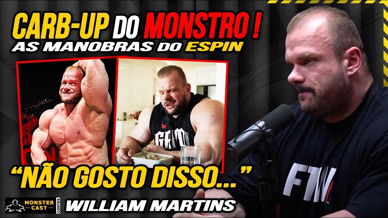 OS DETALHES DO PROTOCOLO e PROCESSO DE CARB UP COM o ESPIN !!! | WILLIAM MARTINS