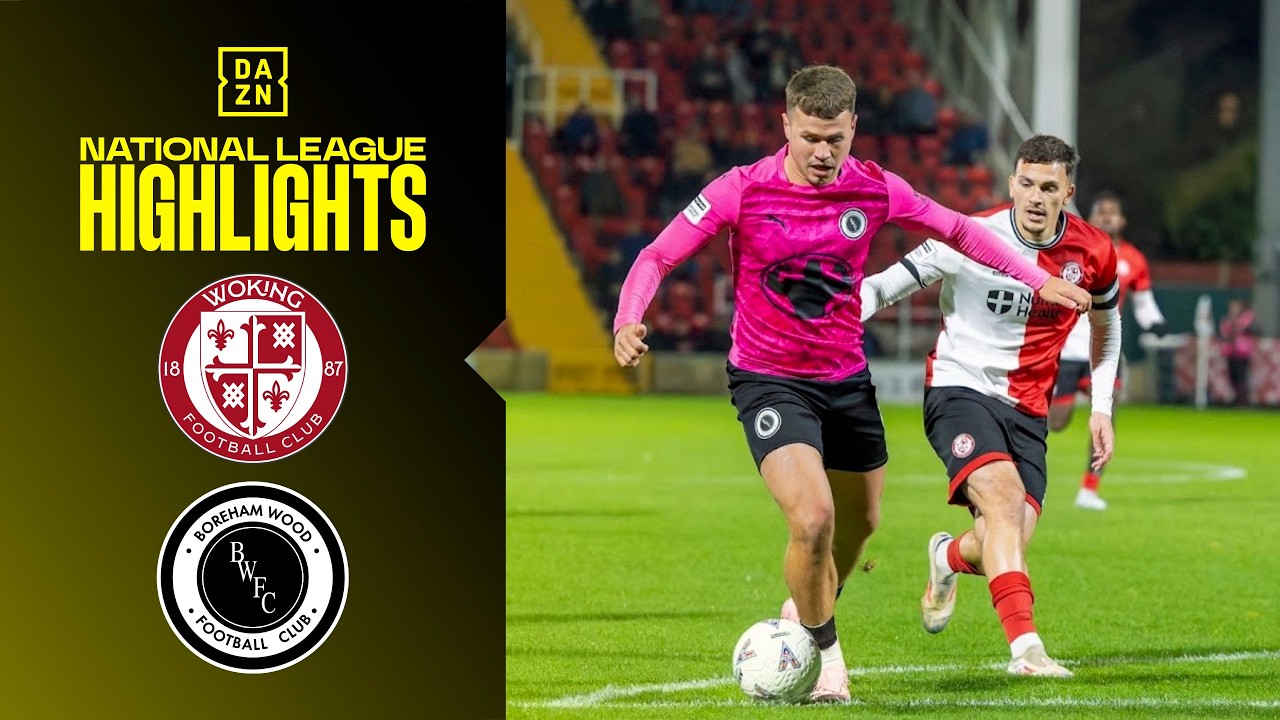 RED CARD AND A TURNAROUND 👀 | Woking vs. Boreham Wood | National League HIGHLIGHTS