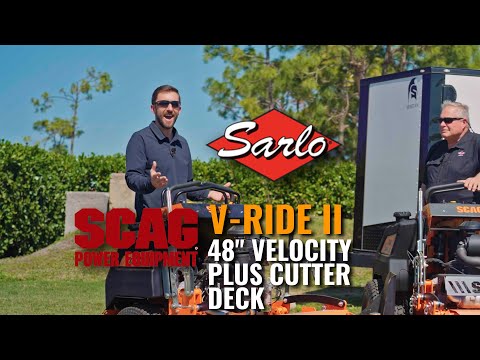 SCAG V RIDE II 48" Kawasaki - Velocity Plus Cutter Deck | Sarlo Mowers