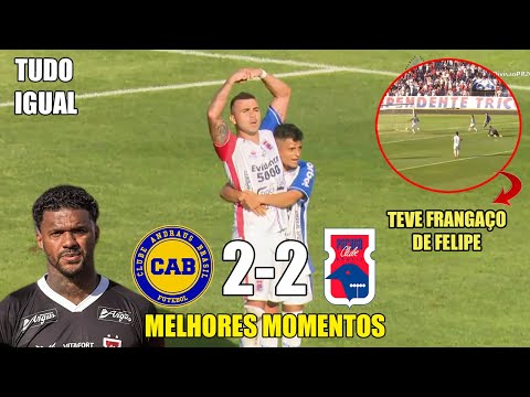 Andraus 2 x 2 Paraná - Melhores Momentos - Paranaense Série B 2023