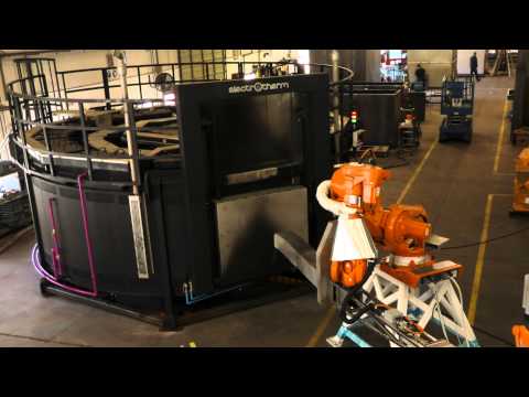 Electrotherm rotary hearth furnace ELRH45