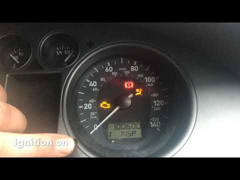 Seat Ibiza 6L 2002-2008 How to reset inspection
