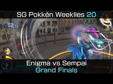 SGPW v. 20 - Pokkén DX Grand Finals: Enigma (Gardevoir, Libre, Suicune) vs. Sempai (Charizard)