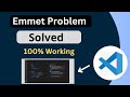 Emmet Not Working In Visual Studio Code Emmet Solution