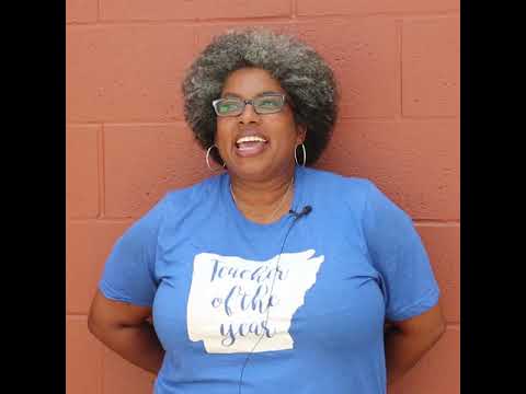 Flashing Red. Kids Ahead. Campaign - Stacey McAdoo (2019 Arkansas Teacher of the Year)