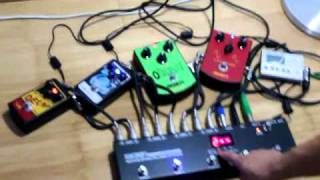 Video thumbnail for GEC438 Programmable Guitar Pedal Switcher Matrix by moenfx