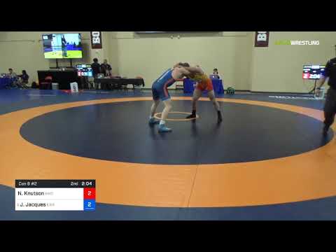 2018 Marine Corps US Open/UWW Junior Freestyle 74 Con 8 #2 - Nicholas Knutson (BWC) Vs. Jarrett Ja