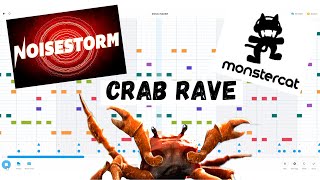 Crab Rave but on Song Maker - Chrome Music Lab
