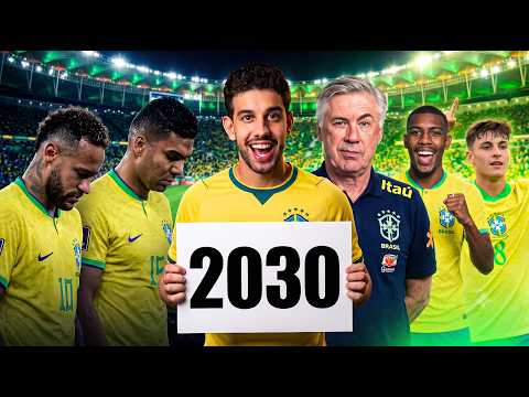 A SELEÇÃO BRASILEIRA DA COPA DE 2030 (nome por nome)