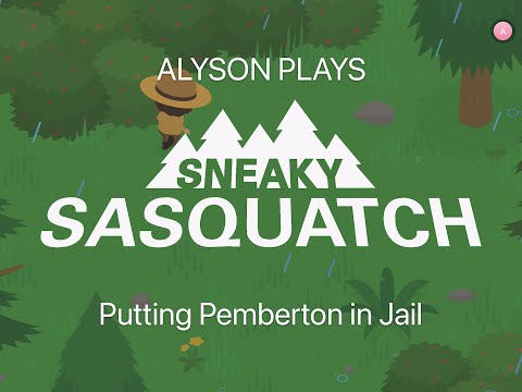 Alyson Plays Sneaky Sasquatch #9 - Putting Pemberton in Jail