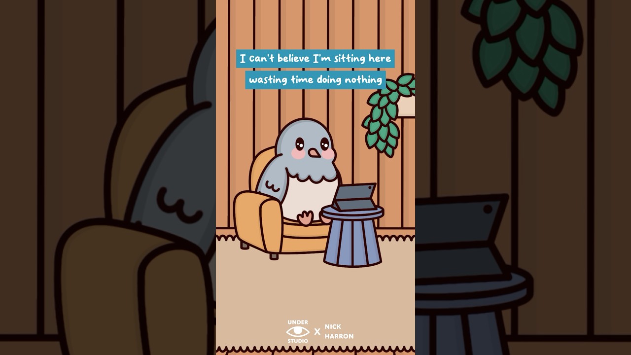 Work Life Balance 🐦 Birdie | Animation Meme | Original Video: Under Studio x ​⁠@Nick_Harron