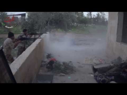 اشتباكات بين لواء جسر حوران وقوات النظام على جبهة النعيمة في ريف درعا