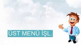 Dernek Sitelerinde Üst Menü İşlemleri