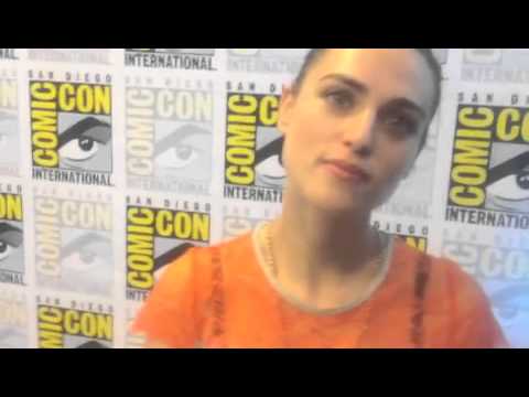 Katie McGrath Comic Con 2012 'Merlin' Interview
