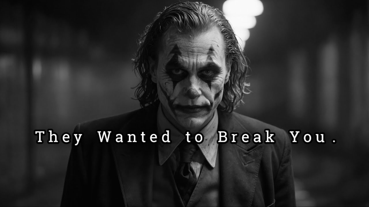 They Wanted to Break You, But Instead, They Built a Monster