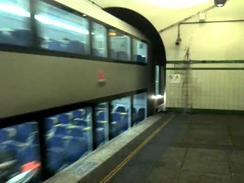 city train leaves st james station sydney