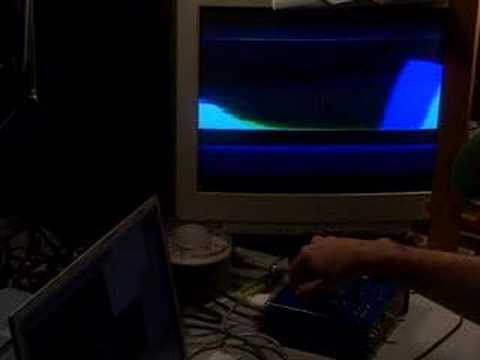 analogue video synthesizer a/v feedback