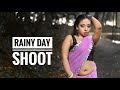 MOON RAINY DAY OUTDOOR SAREE FASHION VLOG SAREE LOVER SAREE SUNDORI