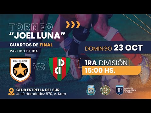Estrella del Sur vs. Atlético y Progreso - Cuartos de final Ida – Torneo Joel Luna – Metro Fútbol SV