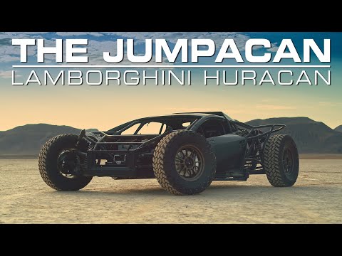 Off-Road Lamborghini Huracan Testing for The Mint 400 - B is for Build's Jumpacan