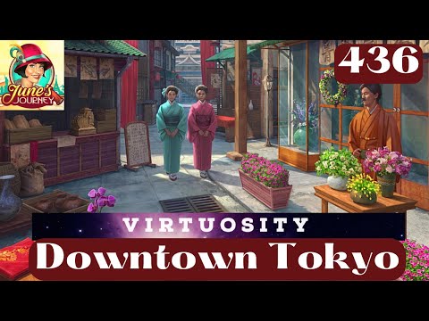 JUNE'S JOURNEY 436 | DOWNTOWN TOKYO (Hidden Object Game ) *Full Mastered Scene*