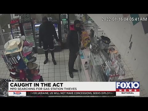 Caught in the Act: Gas station robbery