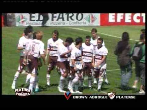 Primer Tiempo / Brown de Adrogué 1 : 3 Platense / 10ª/ 2011-2012