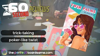 Twin Palms Card Game Review in 60 Seconds