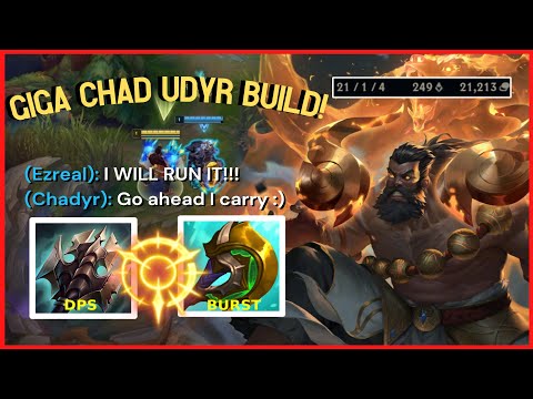 CARRYING AN INTER AS AD UDYR │1v9 CARRY BUILD│ LEAGUE OF LEGENDS