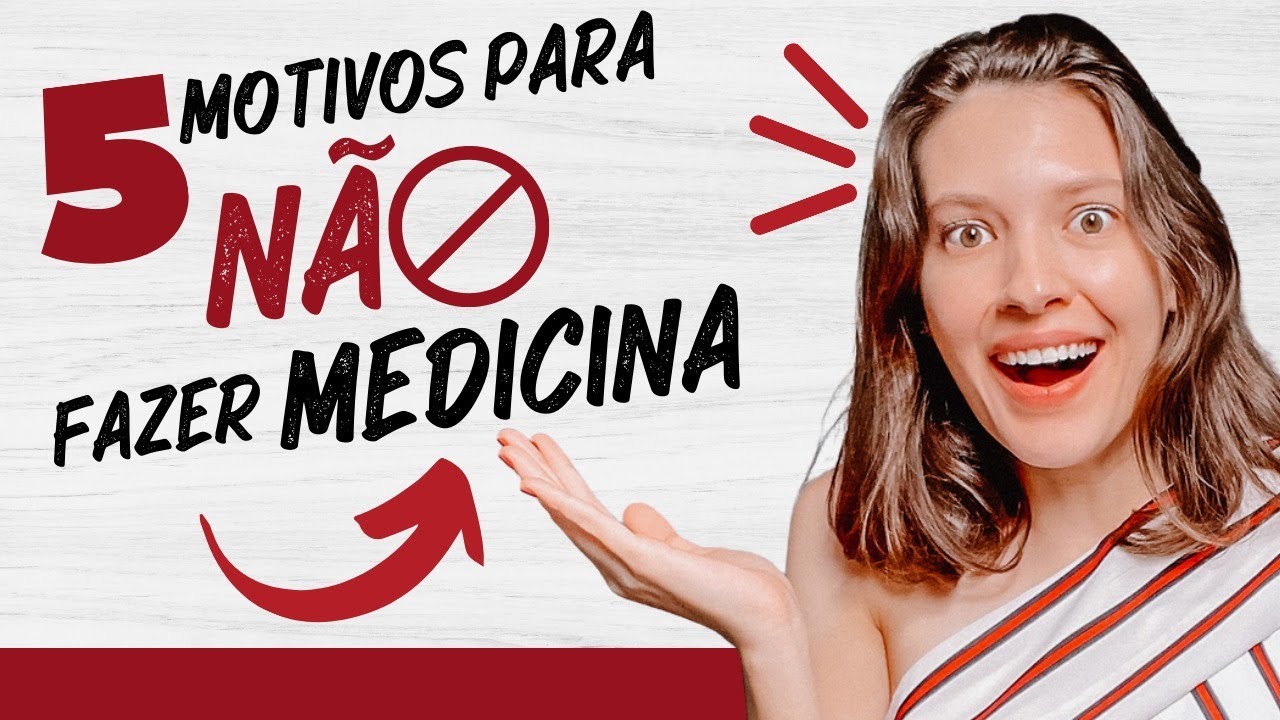 💥5 MOTIVOS PARA NÃO ESCOLHER MEDICINA | Sarah Schollmeier
