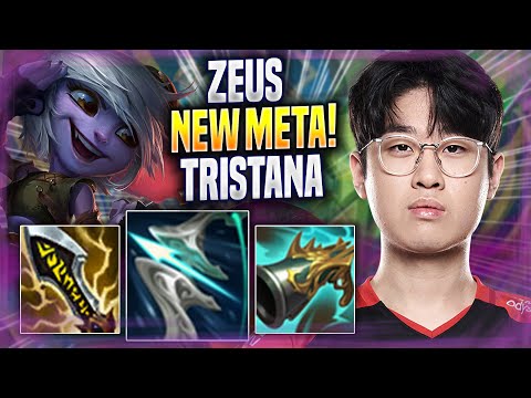 ZEUS CRAZY NEW META TRISTANA TOP! - T1 Zeus Plays Tristana TOP vs Azir! | Season 2022