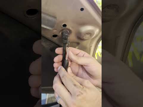 Camry hood does not stay up. Quick Fix!