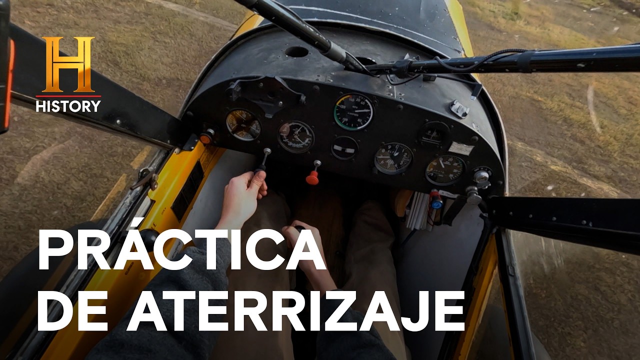 PRÁCTICA DE ATERRIZAJE  - HOMBRES DE MONTAÑA