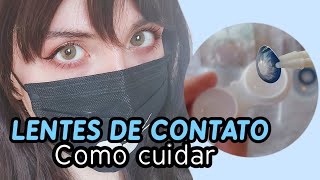 Tudo sobre LENTES! Como cuidar das suas Lentes de Contato ✨️