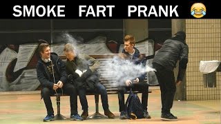 Smoke fart Prank 💨😷 -Julien Magic