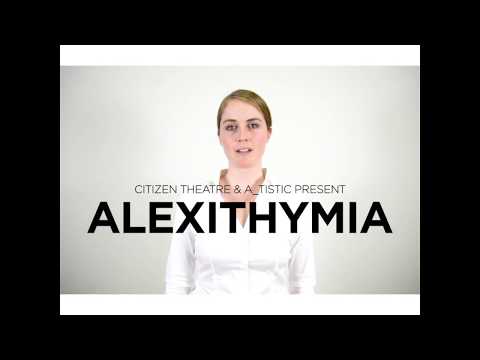 What do people think about Alexithymia?