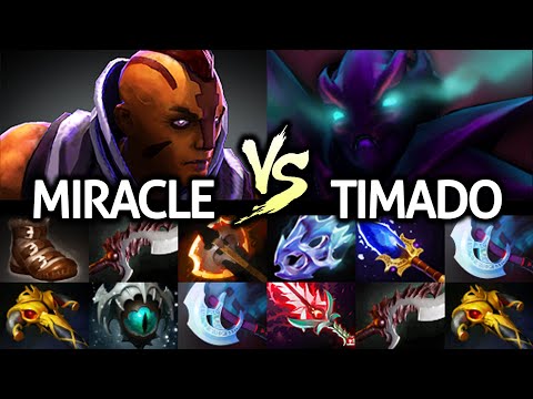 MIRACLE Anti Mage VS TIMADO Spectre | Insane Battle of Gods Dota 2