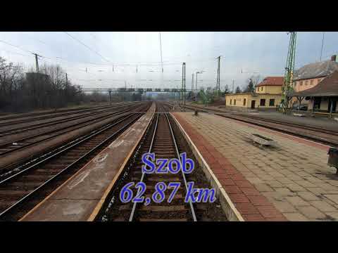 EC276 Metropolitan Budapest-Nyugati - Praha hl.n. (5x speeded) 2018